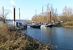 Schiffsbrücke Wuppermündung