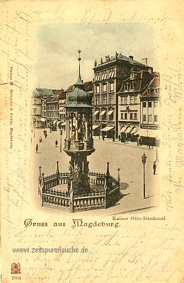 Magdeburg: Denkmal