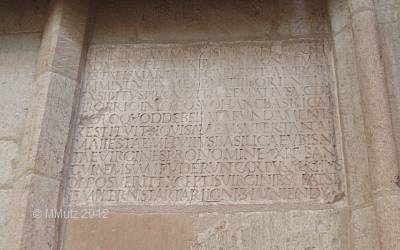Clematius-Inschrift St. Ursula
